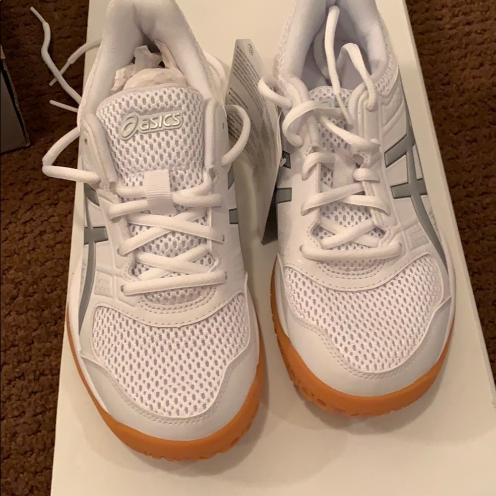 Brand new ASICS white sneakers
